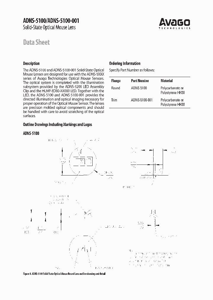 ADNS-5100_1174047.PDF Datasheet