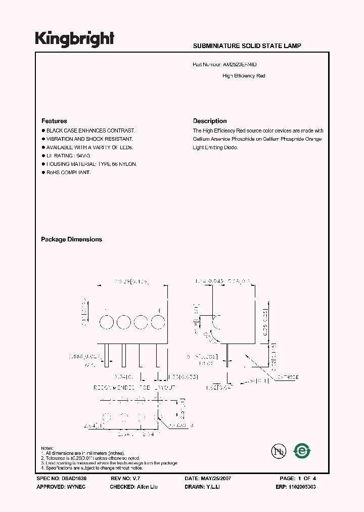 AM2520EF4ID_1208916.PDF Datasheet