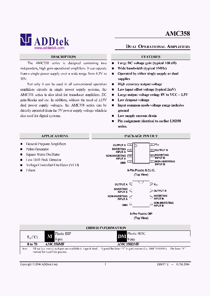 AMC358DMF_1079372.PDF Datasheet