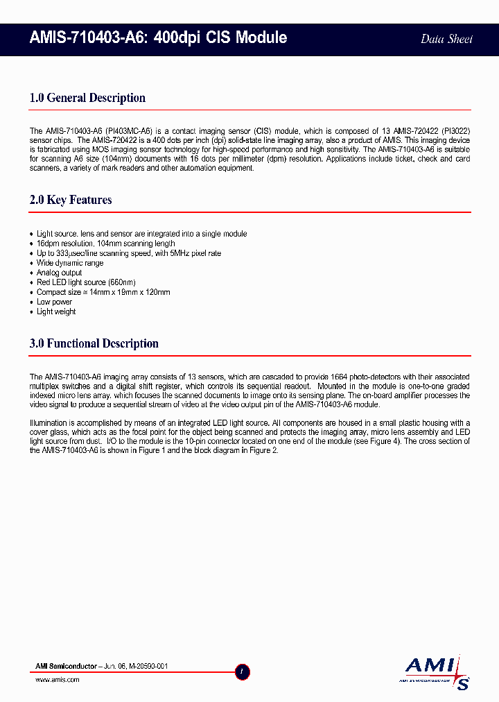 AMIS-710403-A6_1209600.PDF Datasheet