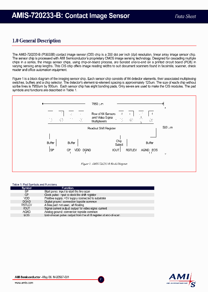 AMIS-720233-B_1209611.PDF Datasheet