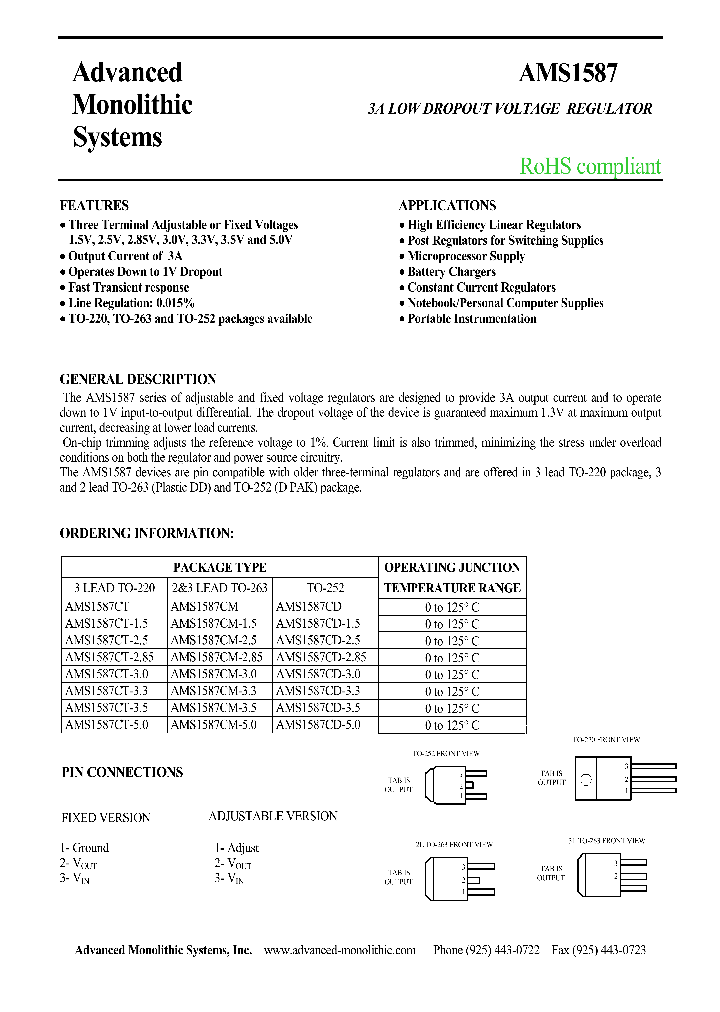 AMS1587CT-50_1209656.PDF Datasheet