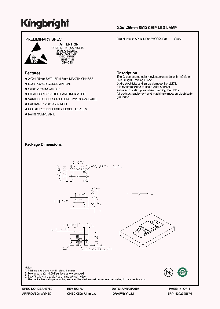 APHCM2012VGC-A-F01_1210868.PDF Datasheet