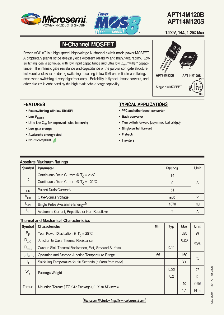 APT14M120S_1211354.PDF Datasheet