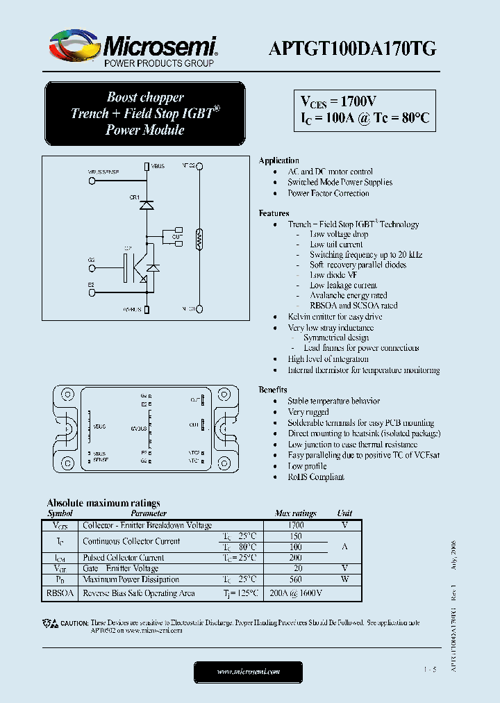 APTGT100DA170TG_1212280.PDF Datasheet