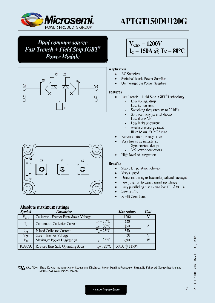 APTGT150DU120G_1167404.PDF Datasheet