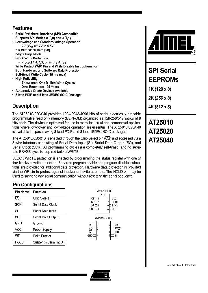 AT25010N-10SI-27_1085267.PDF Datasheet