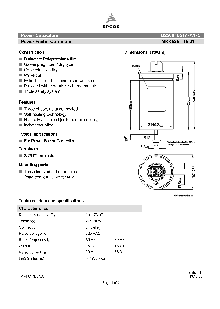 B25667B5177A175_1215357.PDF Datasheet