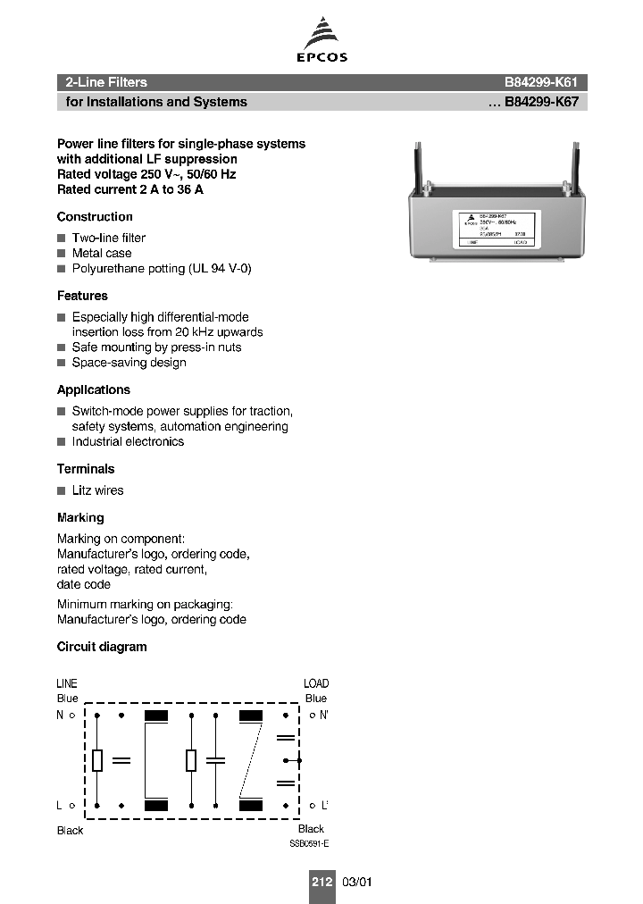 B84299-K67_1216487.PDF Datasheet