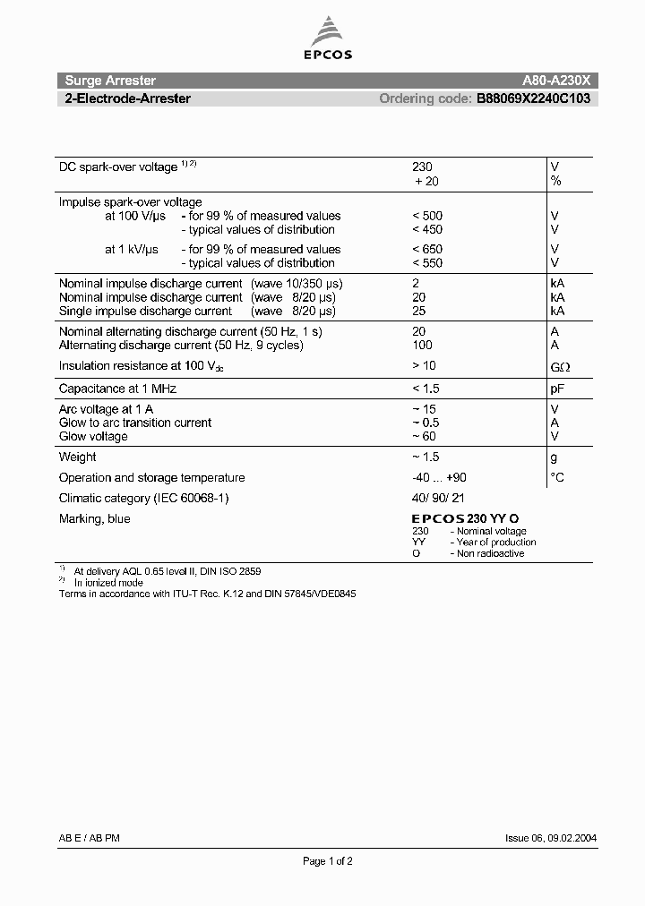 B88069X2240C103_1216506.PDF Datasheet