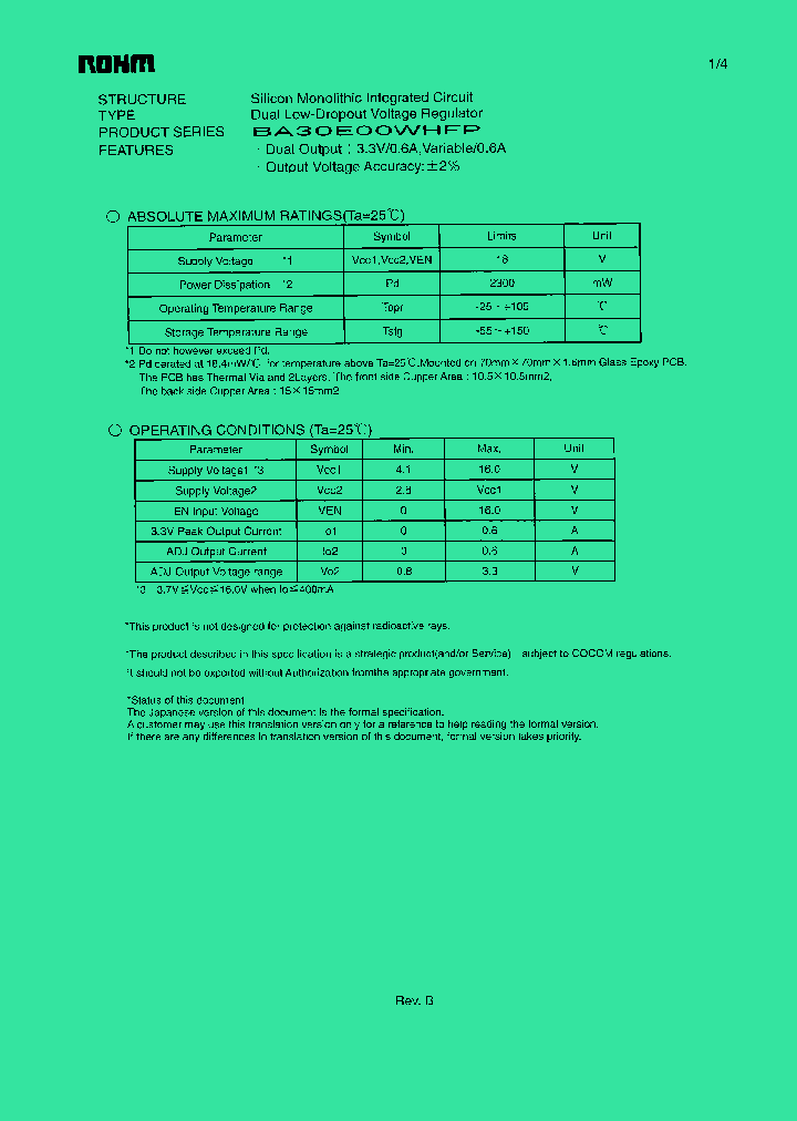 BA30E00WHFP_1216630.PDF Datasheet