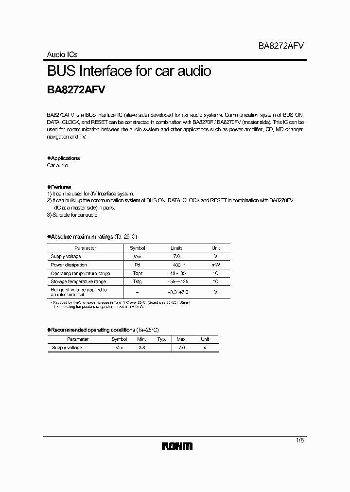 BA8272AFV_1111768.PDF Datasheet