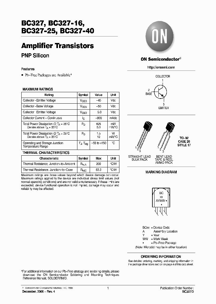 BC327-25RL1G_905854.PDF Datasheet