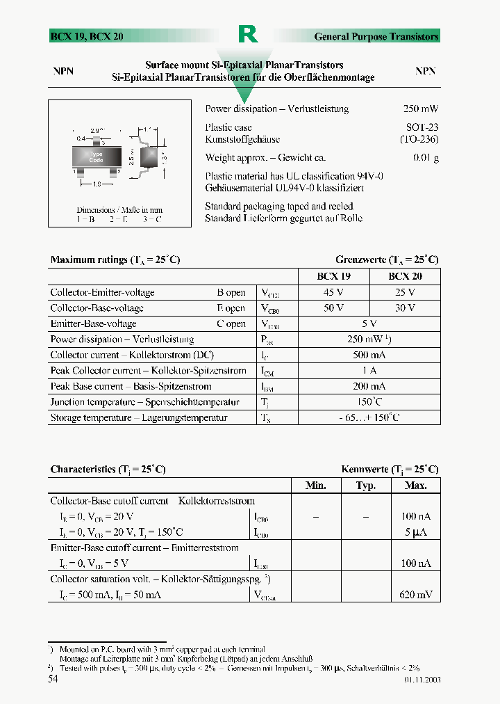 BCX19_1034653.PDF Datasheet