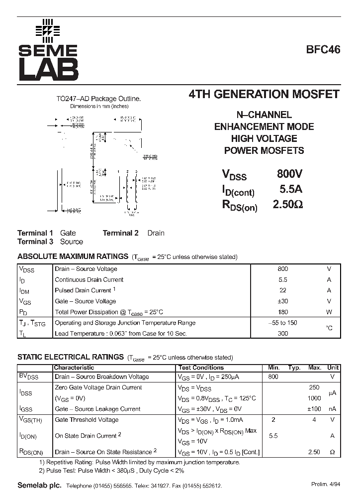 BFC46_1142150.PDF Datasheet