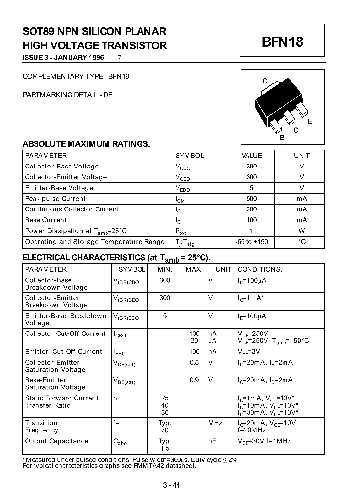 BFN18_1219181.PDF Datasheet