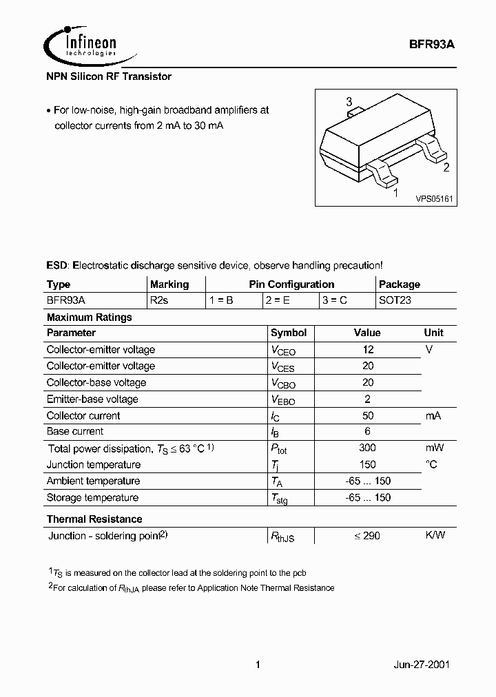 BFR93A_1128215.PDF Datasheet