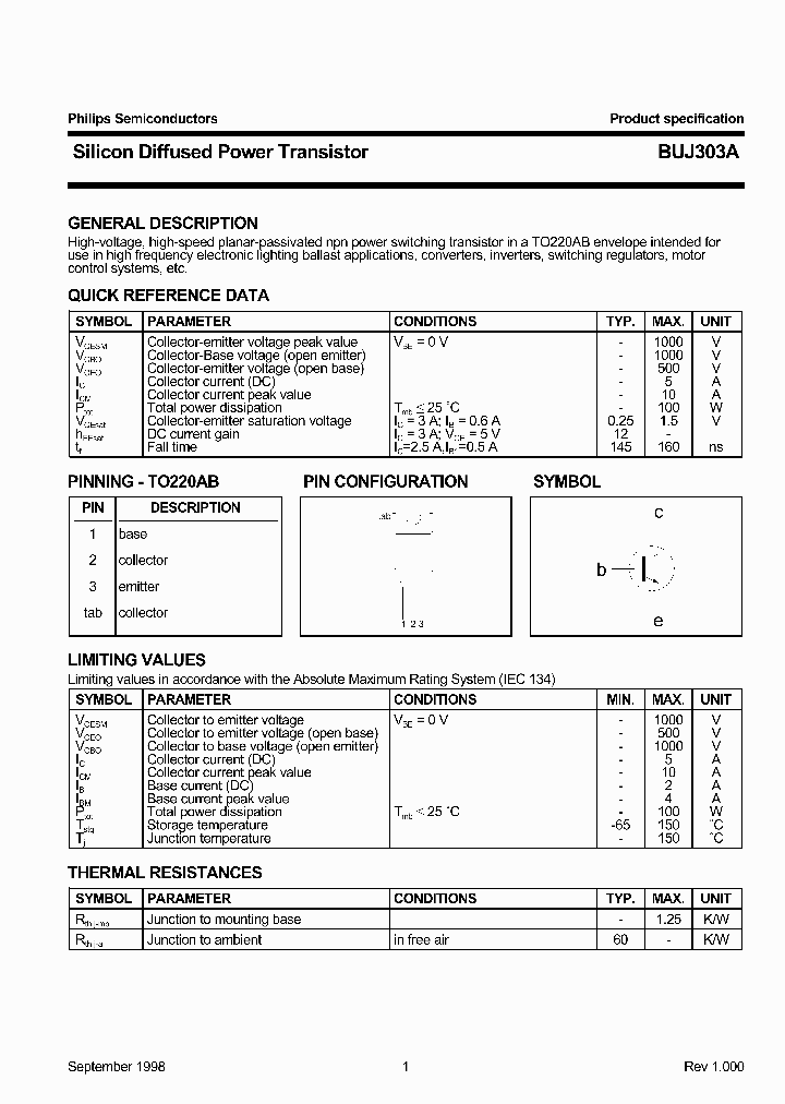 BUJ303A_1221824.PDF Datasheet