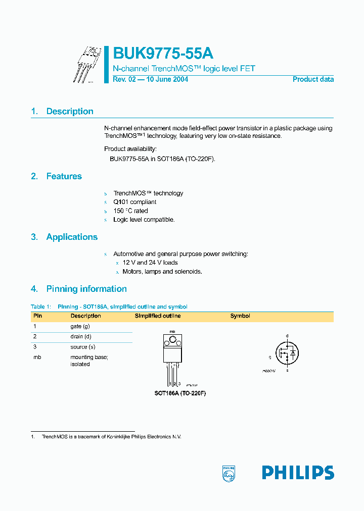 BUK9775-55A_1222088.PDF Datasheet