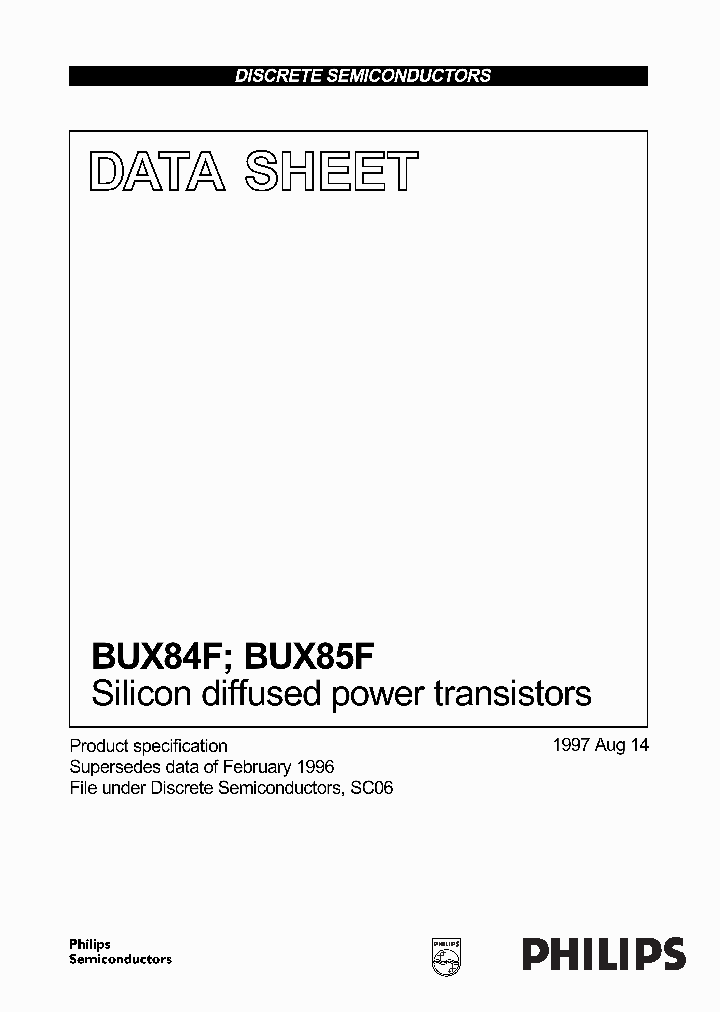 BUX84F_1112891.PDF Datasheet