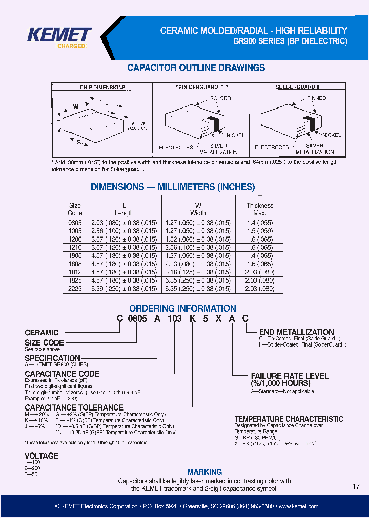 C0805A919M2GAH_1223059.PDF Datasheet