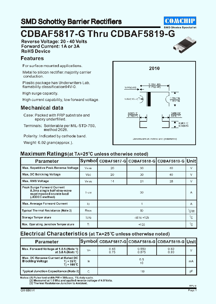 CDBAF5819-G_1225170.PDF Datasheet