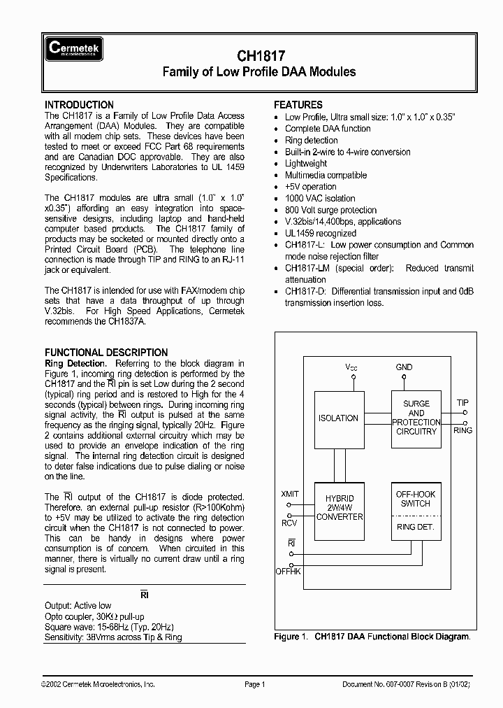 CH1817LM_1226094.PDF Datasheet