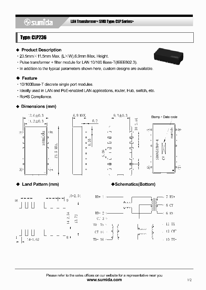 CLP236_1226553.PDF Datasheet