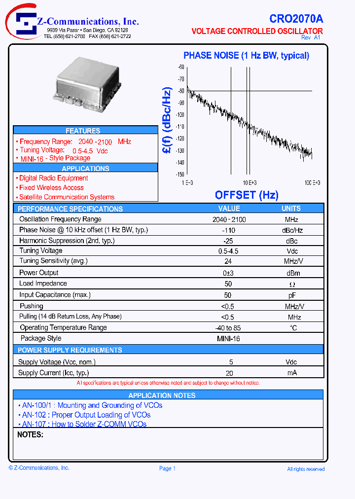 CRO2070A_1228396.PDF Datasheet