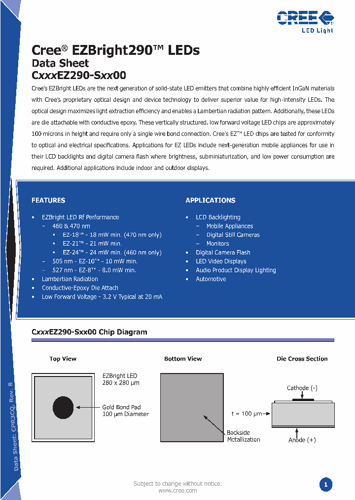 CXXXEZ290-SXX00_1230211.PDF Datasheet