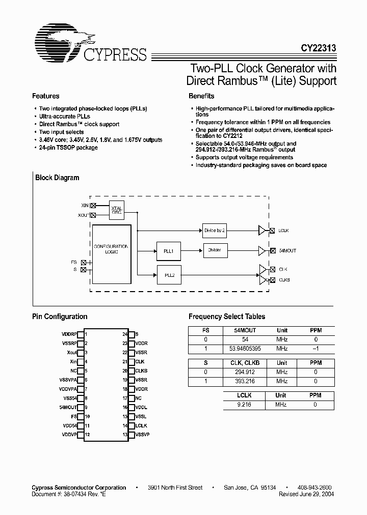 CY22313_1015353.PDF Datasheet