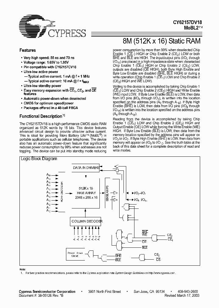 CY62157DV18LL-70BVI_1230388.PDF Datasheet