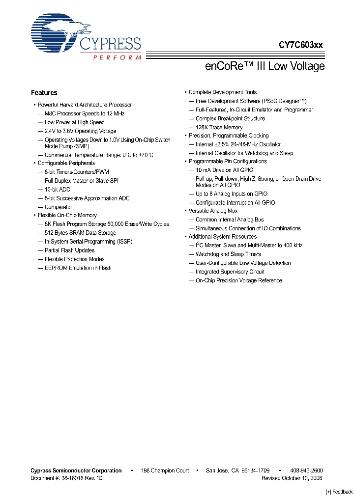 CY7C60323-LFXC_1060129.PDF Datasheet