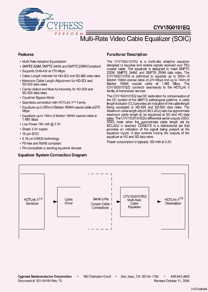 CYV15G0101EQ_1098269.PDF Datasheet