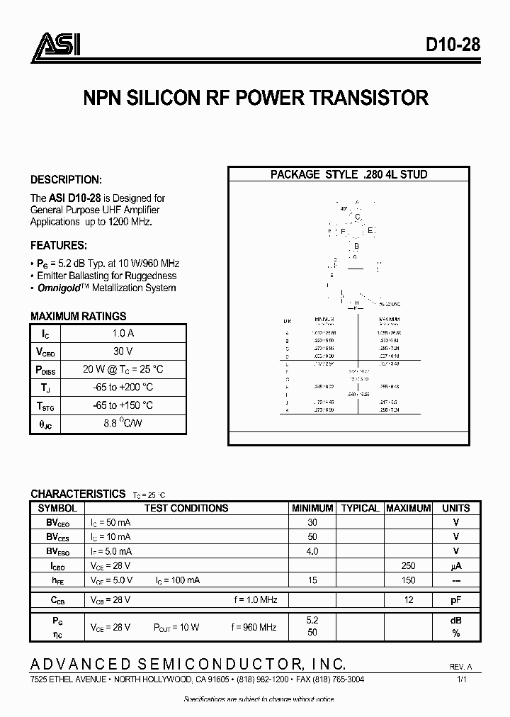 D10-28_1230866.PDF Datasheet