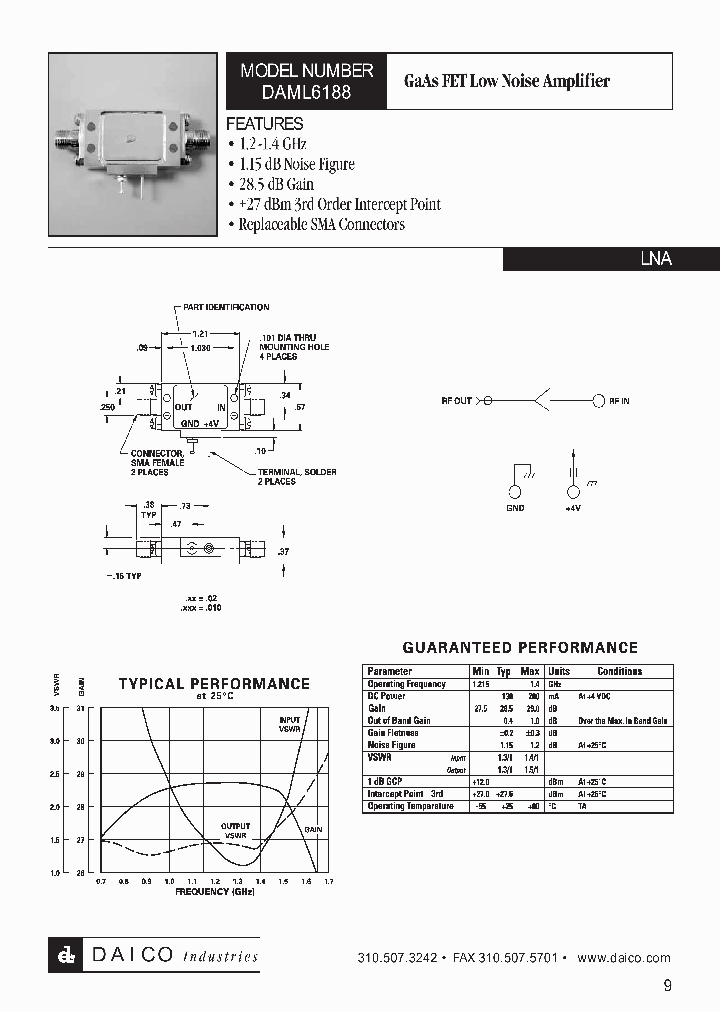 DAML6188_1231571.PDF Datasheet