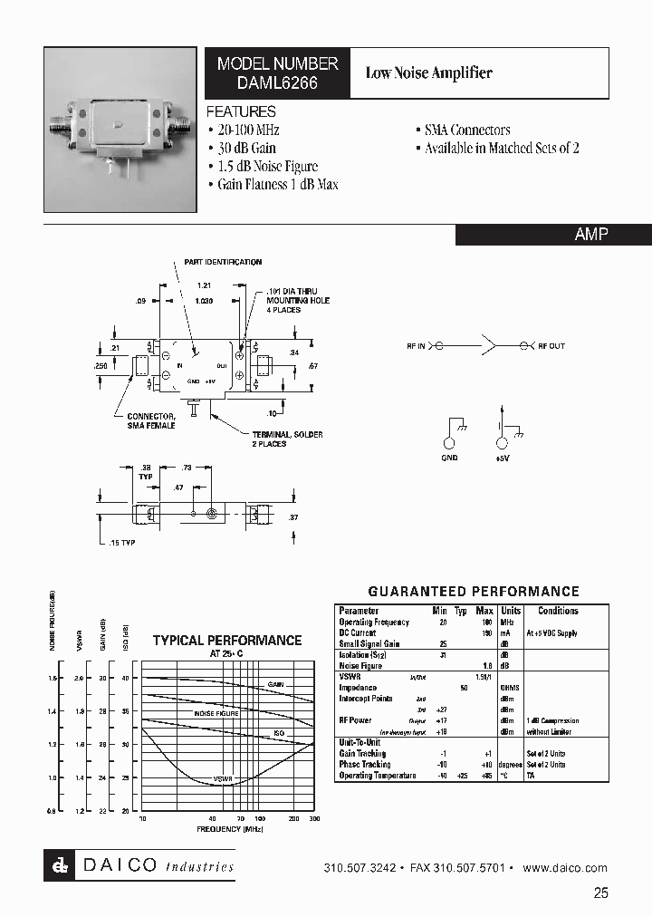 DAML6266_1231572.PDF Datasheet