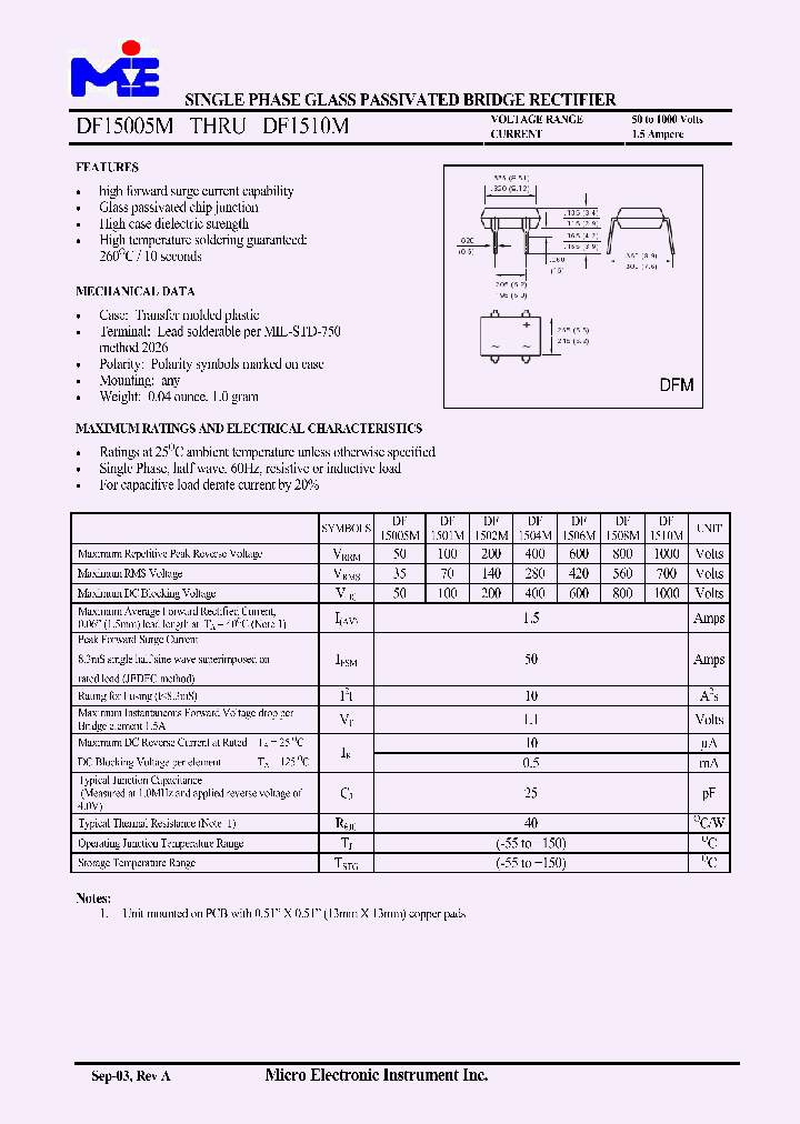 DF1510M_1232246.PDF Datasheet