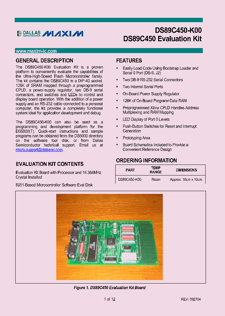 DS89C450-K00_1234503.PDF Datasheet