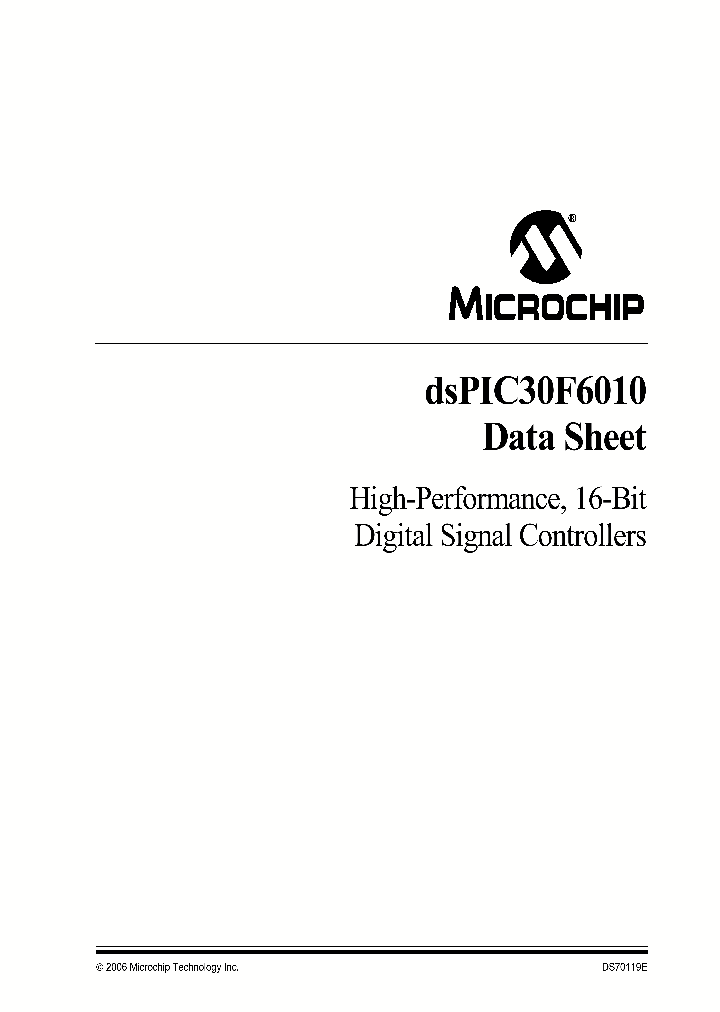 DSPIC30F6010AT-20EPF-ES_1153697.PDF Datasheet