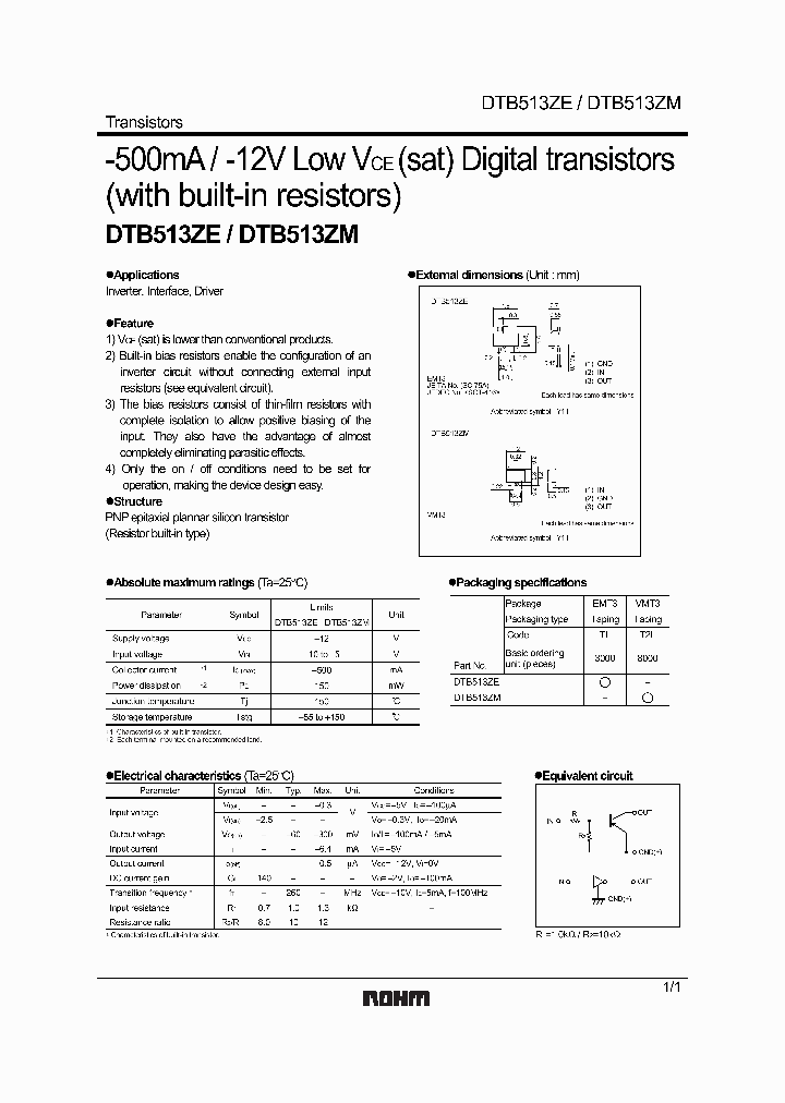 DTB513ZM_1235070.PDF Datasheet