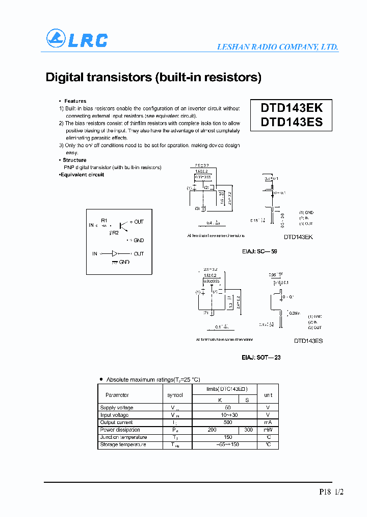 DTD143EK_1151574.PDF Datasheet