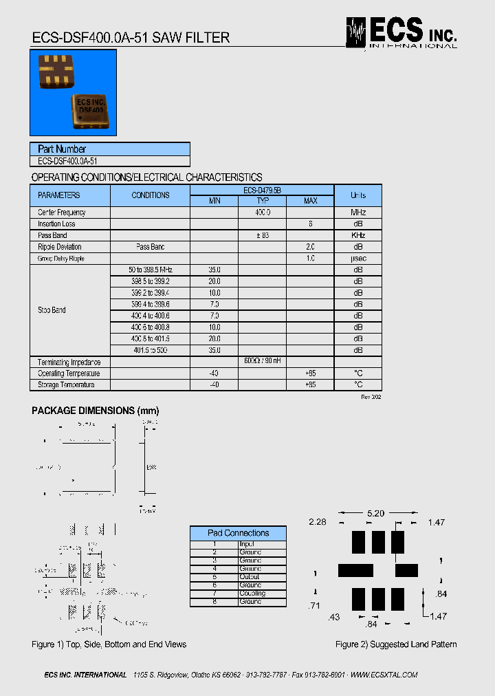 ECS-DSF4000A-51_1235836.PDF Datasheet