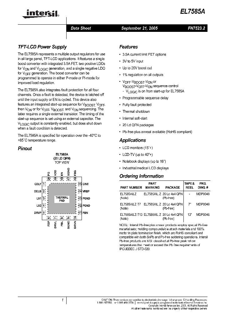 EL7585AILZ_1132890.PDF Datasheet