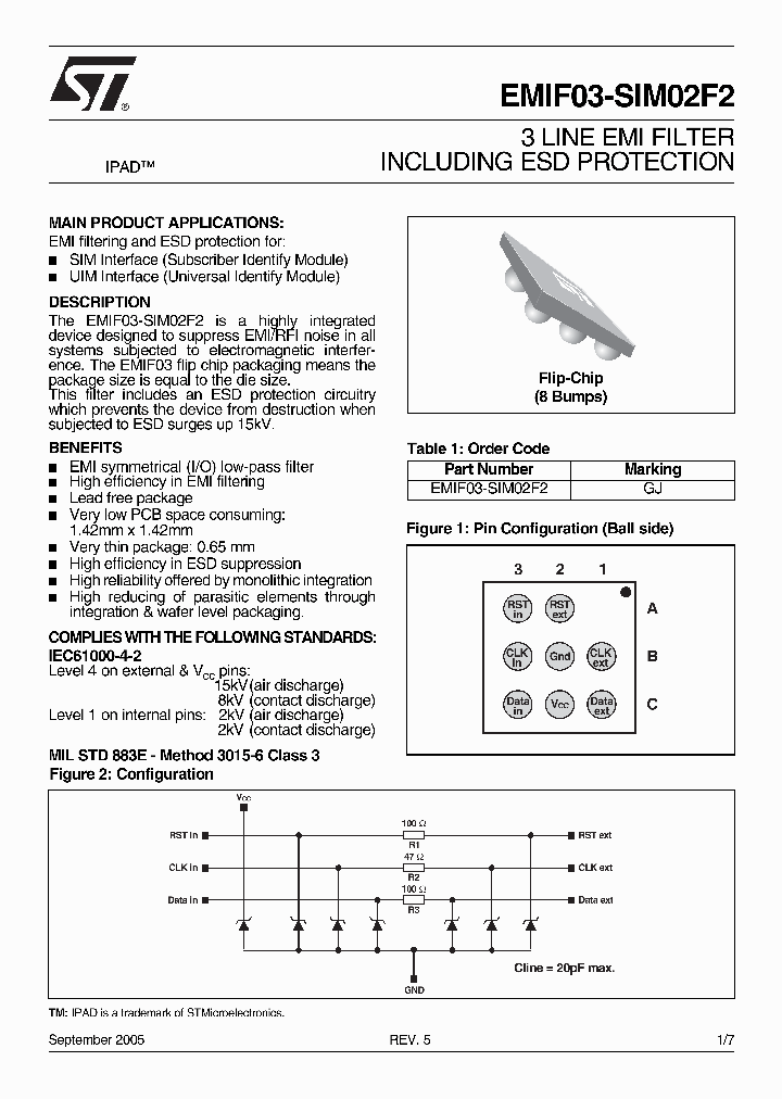 EMIF03-SIM02F1_1170382.PDF Datasheet