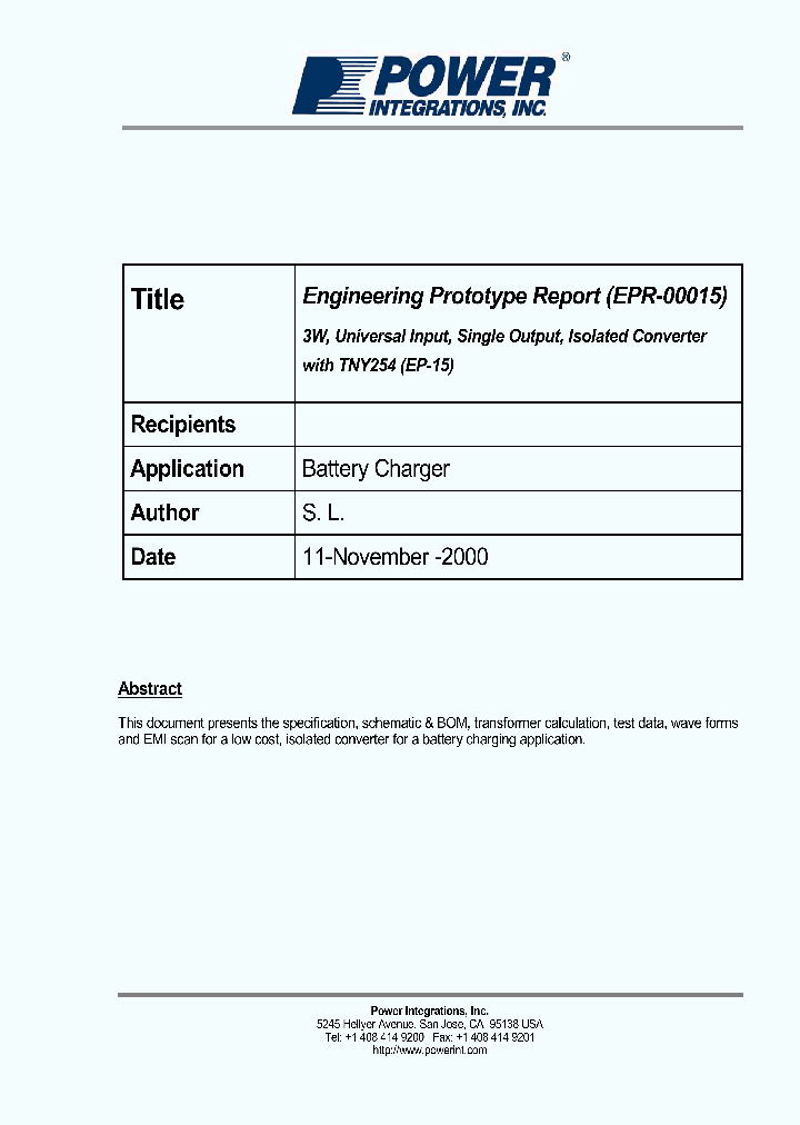 EPR-00015_1237471.PDF Datasheet