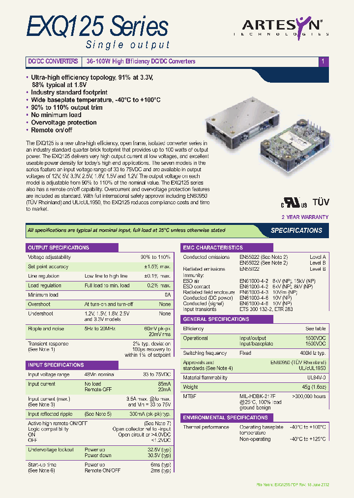 EXQ125-48S3V3_1238390.PDF Datasheet