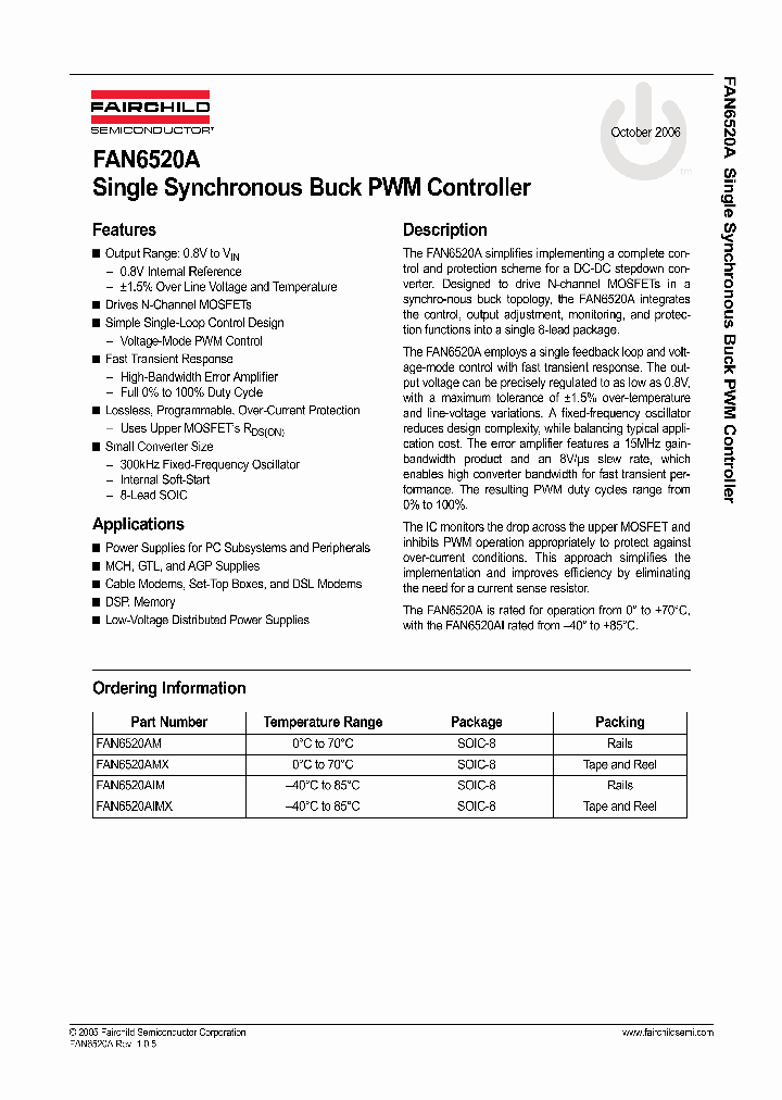 FAN6520A06_717821.PDF Datasheet