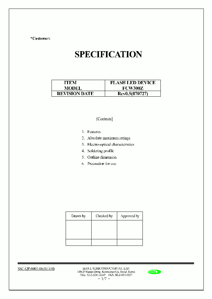 FCW300Z_1239134.PDF Datasheet