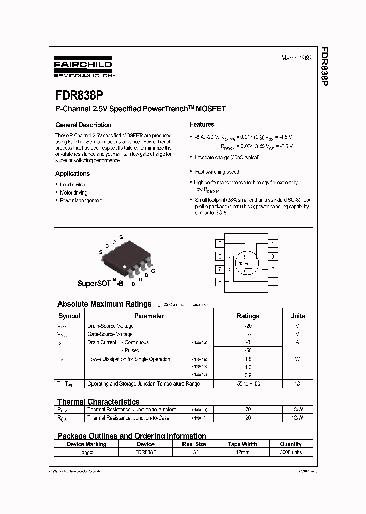 FDR838P_1239608.PDF Datasheet